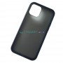 Тонированный чехол для Apple iPhone 12 / 12 Pro с силиконовыми гранями iPaky Cucoloris, синий