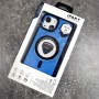 Чехол с MagSafe PC+TPU для iPhone 14, iPaky Bright Series, прозрачный с черным