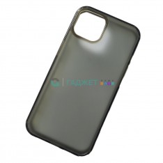 Тонированный чехол для Apple iPhone 13 с силиконовыми гранями iPaky Dazzle