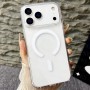 Чехол с MagSafe для iPhone 17 Pro, силиконовый, прозрачный