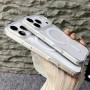 Чехол с MagSafe для iPhone 17 Pro, силиконовый, прозрачный