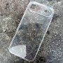 Чехол для iPhone 17 AIr, силиконовый, прозрачный