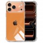 Чехол для iPhone 17 Pro, силиконовый, прозрачный