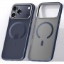 Чехол с MagSafe PC+TPU для iPhone 17 Pro Max, iPefet One PC Blue