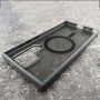 Чехол с MagSafe PC+TPU для Samsung S24 Ultra, Pixel PC Gray