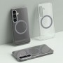 Чехол с MagSafe на Samsung S25, HiCopy, прозрачный