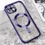 MagSafe чехол для iPhone 15 J-Case, 6D Plating, фиолетовый