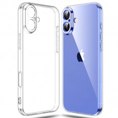 Чехол для iPhone 16, J-Case, прозрачный силиконовый