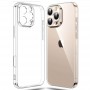 Чехол для iPhone 16 Pro Max, J-Case, прозрачный силиконовый