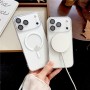 MagSafe чехол на iPhone 17 Pro, J-Case, прозрачный