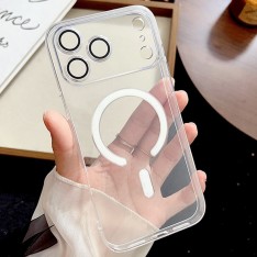 Чехол с MagSafe на iPhone 17 Pro, J-Case, прозрачный