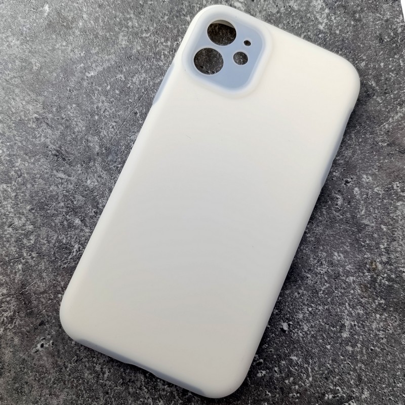 Чехол для iPhone 11 Jelly Case, бежевый Чехол для iPhone 11 Jelly Case, бежевый
