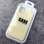 Чехол для iPhone 11 Jelly Case, желтый