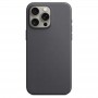 Чехол для iPhone 15 Pro Max, Серия Finewoven, черный