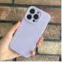 Чехол для Iphone 14 pro, Silicone Case Magsafe с защитой камеры, сиреневый