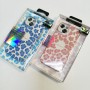 Iphone 13 чехол Mikalen розовый с блестками