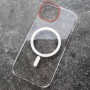 Чехол для iPhone 15 Mutural Crystal Star, оранжевый