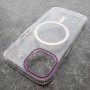 Чехол для iPhone 15 Mutural Crystal Star, фиолетовый