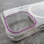 Чехол для iPhone 15 Pro Mutural Crystal Star, фиолетовый