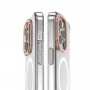 Чехол для iPhone 15 Pro Max Mutural Crystal Star, оранжевый