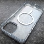 Чехол с MagSafe для iPhone 14 Mutral JingTou прозрачный