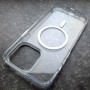 Чехол с MagSafe для iPhone 14 Pro Max Mutral JingTou прозрачный