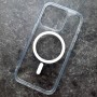 Чехол с MagSafe для iPhone 14 Pro Mutral JingTou прозрачный