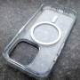 Чехол с MagSafe для iPhone 14 Pro Mutral JingTou прозрачный