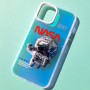 Чехол для Apple iPhone 12 / 12 Pro матовый с картинкой Q-Series, Nasa