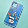 Чехол для Apple iPhone 11 матовый с картинкой Q-Series, Karl Lagerfeld