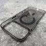 Чехол с MagSafe для iPhone 17 Pro, MagicMask ClearMS Black