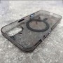 Чехол с MagSafe для iPhone 17, MagicMask ClearMS Black