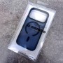 Чехол с MagSafe PC+TPU для iPhone 17 Pro, MagicMask iRon Case MagSafe матовый Dark Blue