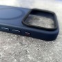 Чехол с MagSafe PC+TPU для iPhone 17 Pro, MagicMask iRon Case MagSafe матовый Dark Blue