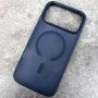 Чехол с MagSafe PC+TPU для iPhone 17 Pro Max, MagicMask iRon Case MagSafe матовый Dark Blue