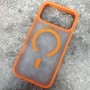 Чехол с MagSafe PC+TPU для iPhone 17 Pro Max, MagicMask iRon Case MagSafe матовый Orange