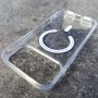 Чехол с MagSafe для iPhone 17 Pro, Magic Mask,  TPU Air Barrer, прозрачный силиконовый