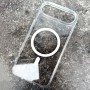 Чехол с MagSafe для iPhone 17 Air, Magic Mask,  TPU Air Barrer, прозрачный силиконовый