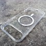 Чехол с MagSafe для iPhone 17 Air, Magic Mask,  TPU Air Barrer, прозрачный силиконовый