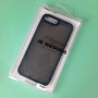 Матовый тонированный чехол для Apple iPhone 7 Plus / 8 Plus с силиконовыми гранями Q-Series, зеленый
