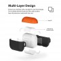 Чехол для AirPods Pro, Ringke Case Orange And Black, черно-оранжевый Чехол для AirPods Pro, Ringke Case Orange And Black, черно-оранжевый