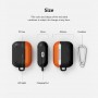 Чехол для AirPods Pro, Ringke Case Orange And Black, черно-оранжевый Чехол для AirPods Pro, Ringke Case Orange And Black, черно-оранжевый