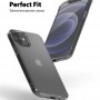Матово-прозрачный чехол для iPhone 12 Mini, Ringke Fusion Matte Clear, с силиконовыми гранями