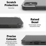 Матово-прозрачный чехол для iPhone 12 Mini, Ringke Fusion Matte Clear, с силиконовыми гранями