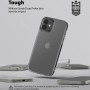 Матово-прозрачный чехол для iPhone 12 Mini, Ringke Fusion Matte Clear, с силиконовыми гранями