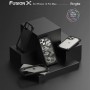 Матово-прозрачный чехол для iPhone 12 Pro Max, Ringke Fusion X Black, с черными силиконовыми гранями Матово-прозрачный чехол для iPhone 12 Pro Max, Ringke Fusion X Black, с черными силиконовыми гранями