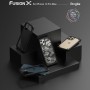 Матово-прозрачный чехол для iPhone 12 Pro Max, Ringke Fusion X Black, с черными силиконовыми гранями Матово-прозрачный чехол для iPhone 12 Pro Max, Ringke Fusion X Black, с черными силиконовыми гранями