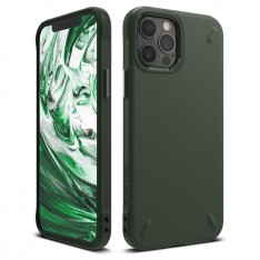 Гелевый чехол для iPhone 12 Pro Max, Ringke Onyx Dark Green, зеленый