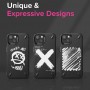 Гелевый чехол со стильным принтом для iPhone 13 Mini, Ringke Onyx Designe X