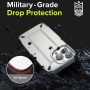 Двойной противоударный чехол для iPhone 13 Pro Max, Ringke DX GunMetal, графитово-черный